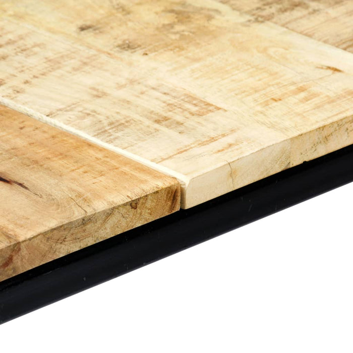 Esstisch 180 x 90 x 75 cm Massives Raues Mangoholz