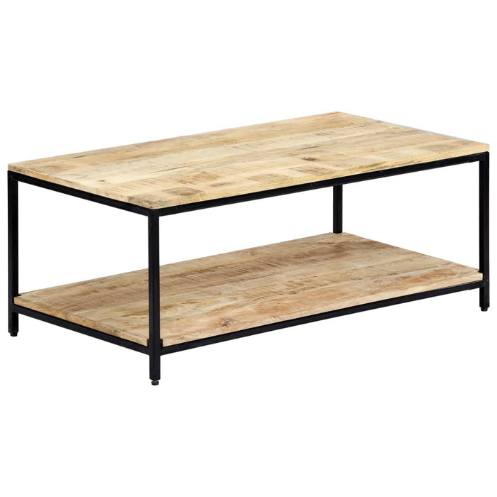 Couchtisch 110 x 60 x 45 cm Massivholz Mango