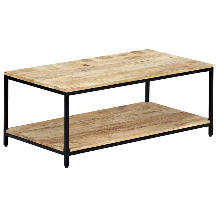 Couchtisch 110 x 60 x 45 cm Massivholz Mango