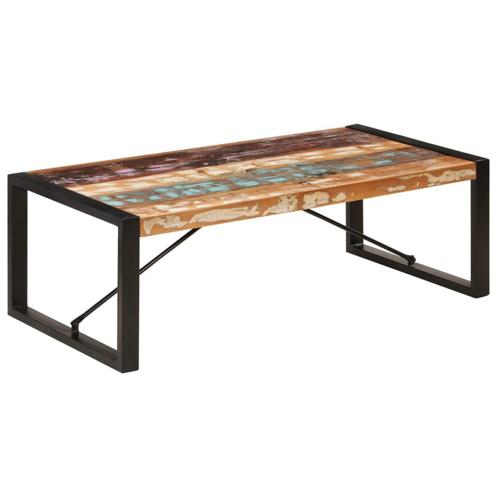 Coffee table 120x60x40 cm reclaimed solid wood