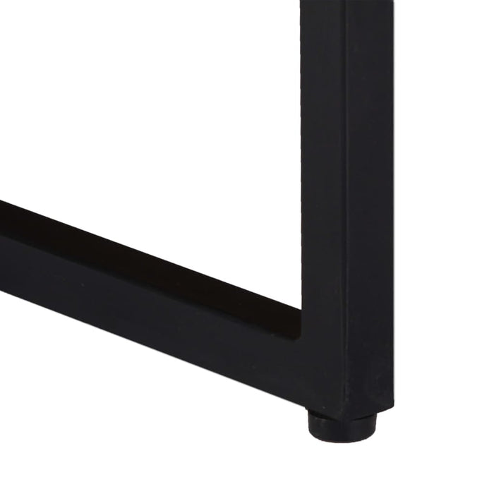 Couchtisch 110 x 110 x 36 cm Massivholz Akazie