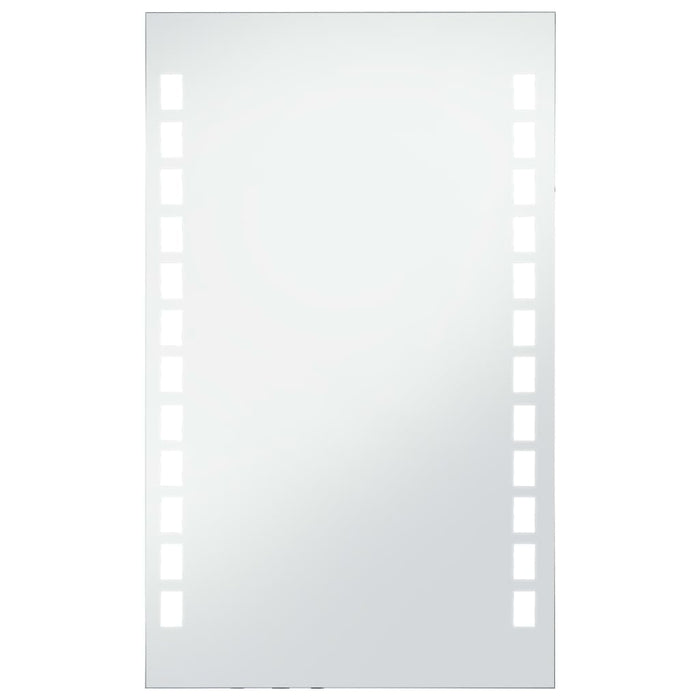 Badezimmer-Wandspiegel mit LEDs 60x100 cm