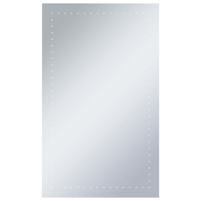 Badezimmer-Wandspiegel mit LEDs 60x100 cm