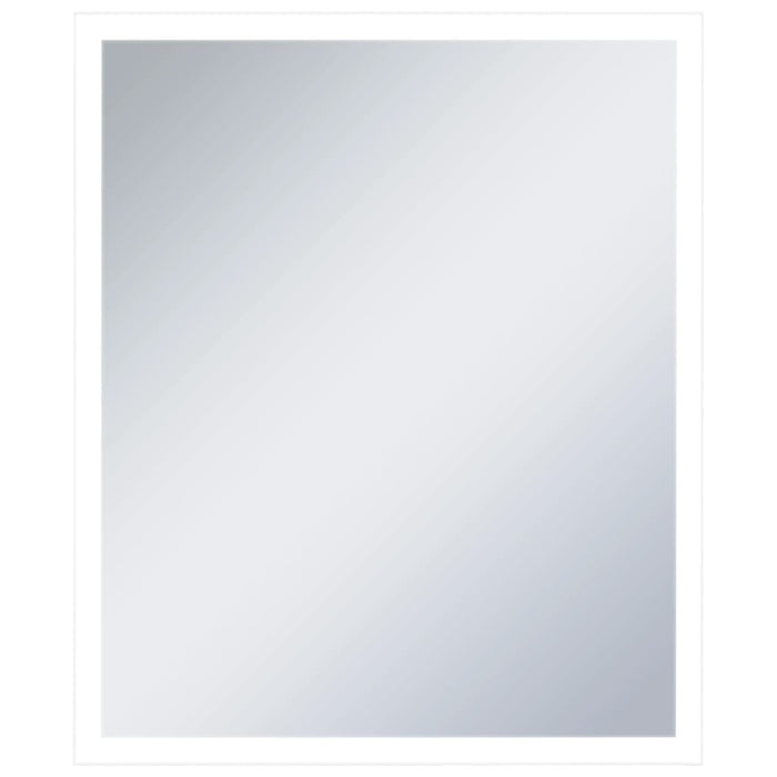 Badezimmer-Wandspiegel mit LEDs 50x60 cm