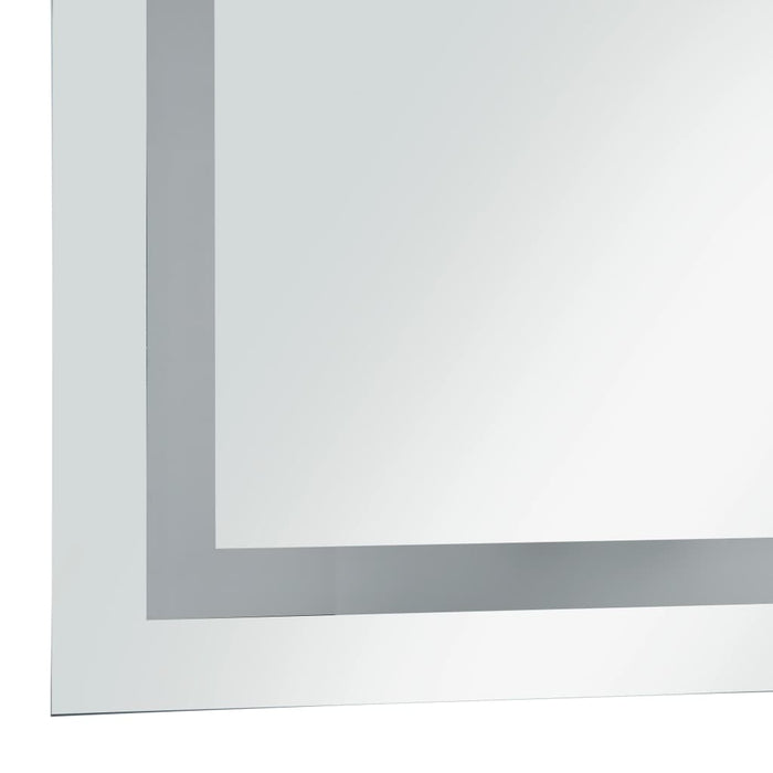 LED-Badspiegel mit Berührungssensor 60x100 cm