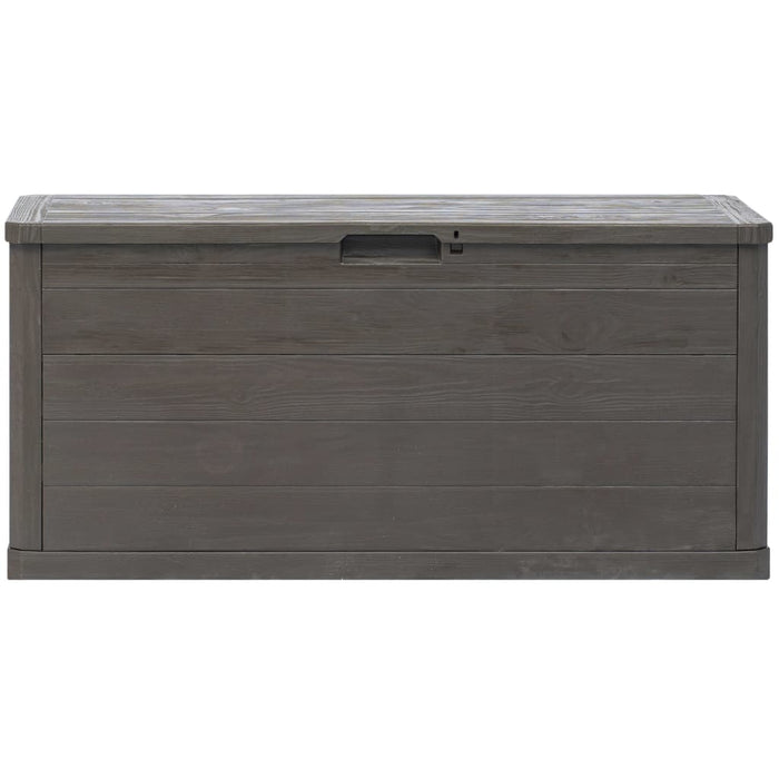 Garten-Aufbewahrungsbox 280 L Braun