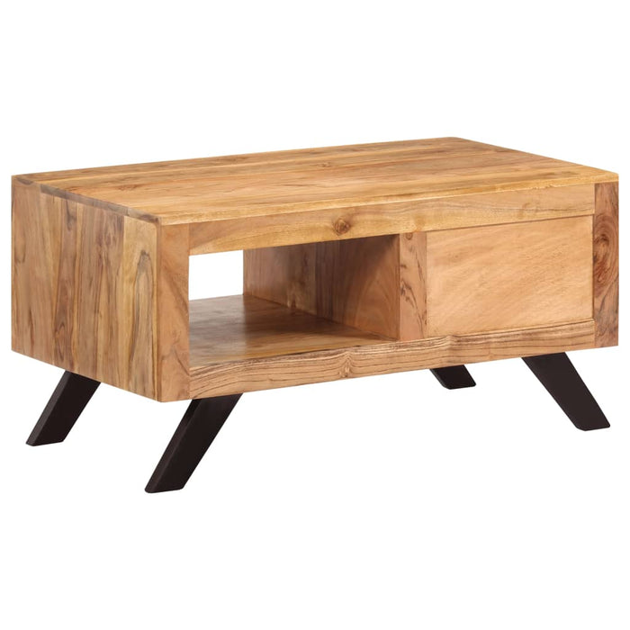 Couchtisch Massivholz Akazie 90x50x45 cm