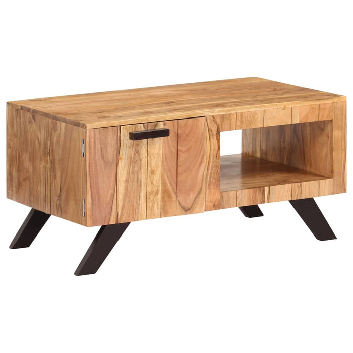 Couchtisch Massivholz Akazie 90x50x45 cm
