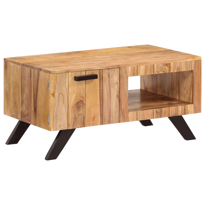 Couchtisch Massivholz Akazie 90x50x45 cm