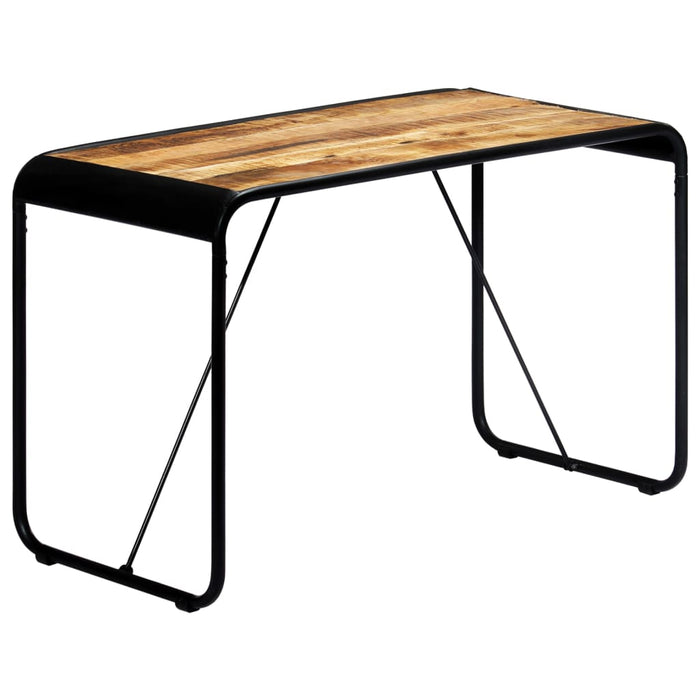 Dining table 118×60×76 cm Rough solid mango wood
