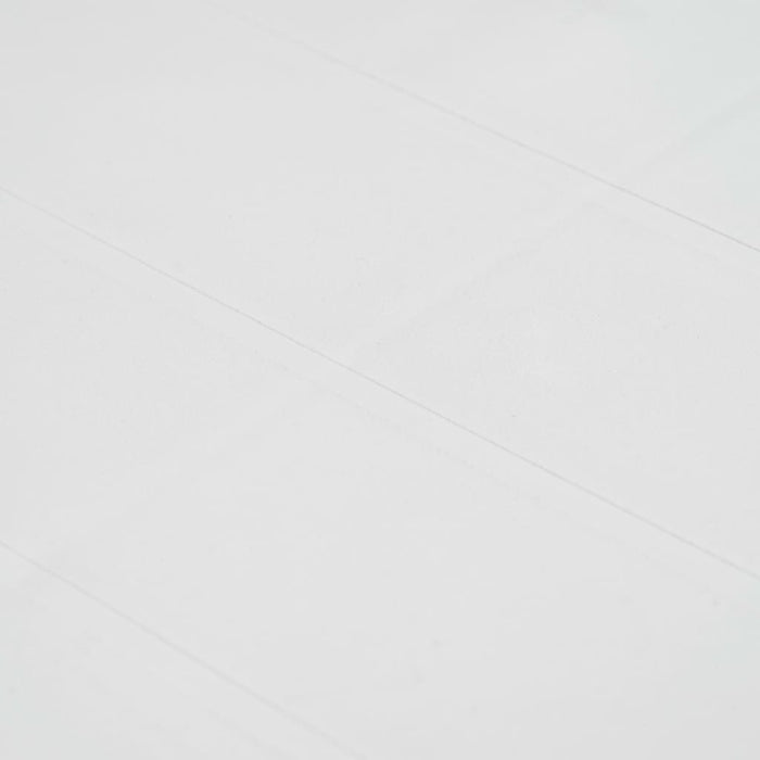 3-tlg. Bistro-Set Kunststoff Weiß Rattan-Optik