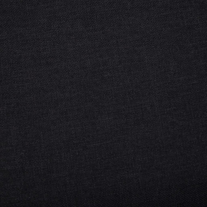 Bank mit Staufach 116 cm Schwarz Polyester