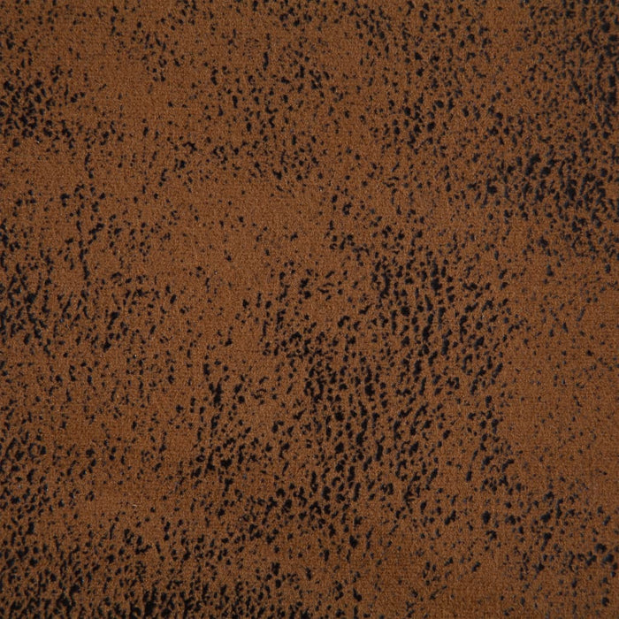 Bench 139.5 cm brown suede look