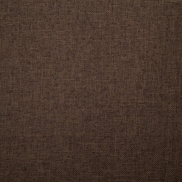 Bench 139.5 cm brown polyester