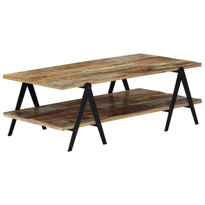 Coffee table 115x60x40 cm reclaimed solid wood