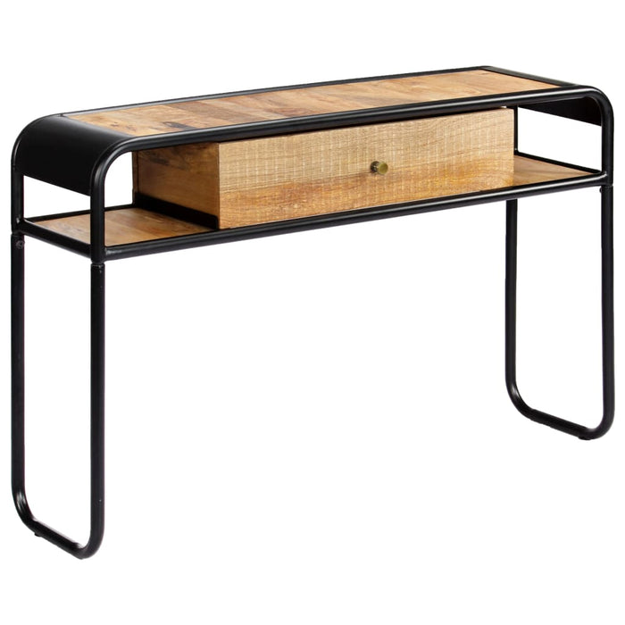 Console table 118 x 30 x 75 cm solid mango wood