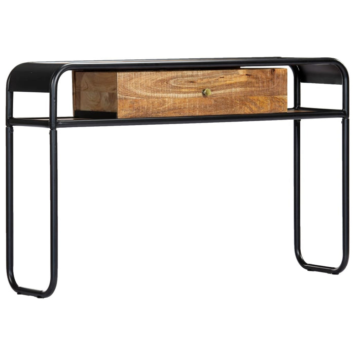 Console table 118 x 30 x 75 cm solid mango wood