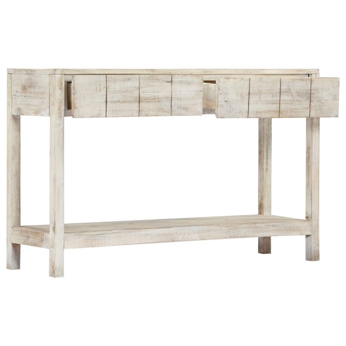 Konsolentisch 120 x 35 x 75 cm Massivholz Mango