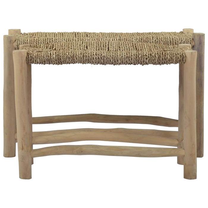 Benches 2 pcs. Brown seagrass