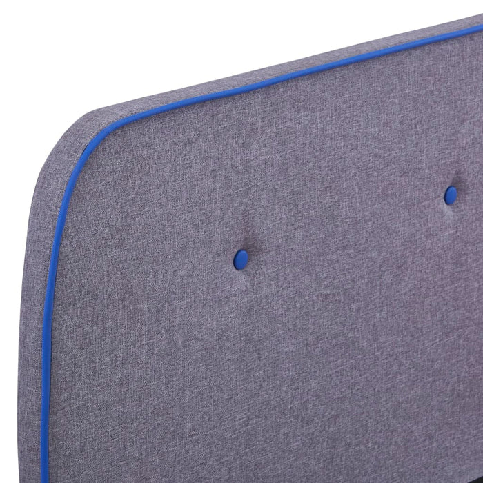 Bettgestell Hellgrau Stoff 180x200 cm