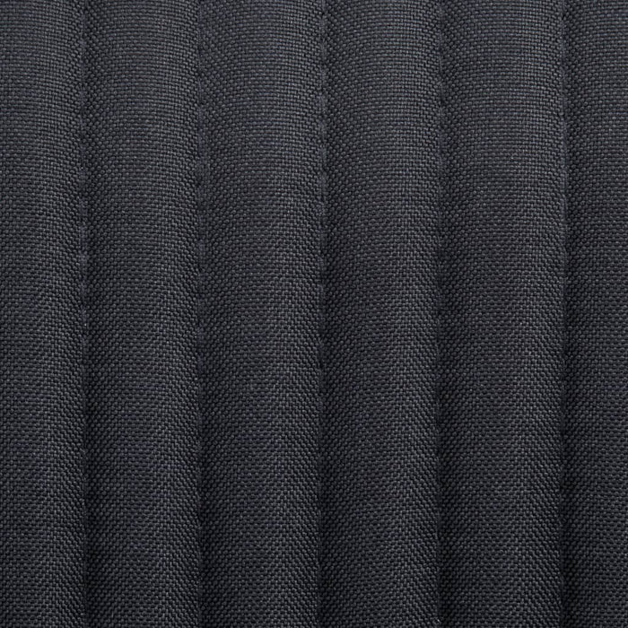 Esszimmerstühle 2 Stk. Schwarz Stoff