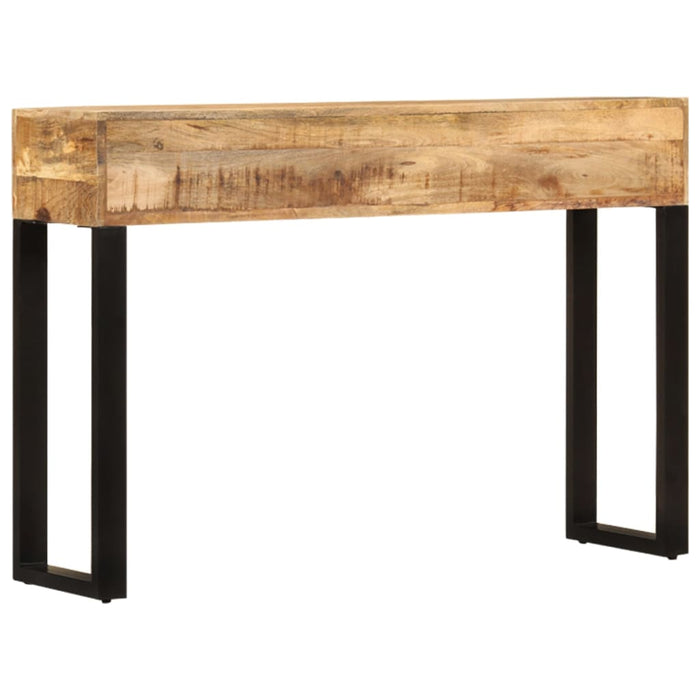 Console table 110 x 30 x 76 cm solid mango wood