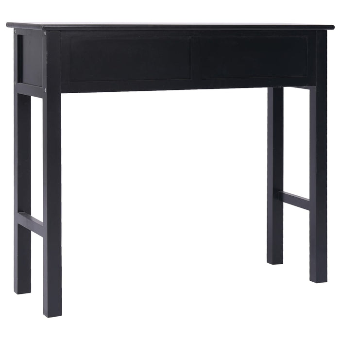 Konsolentisch Schwarz 90 × 30 × 77 cm Holz