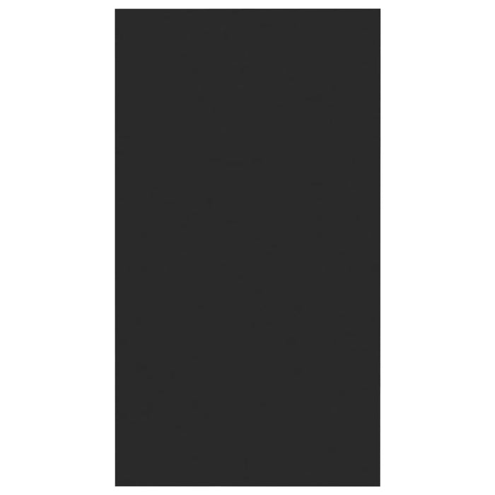 Bücherregal/Sideboard Schwarz 66x30x97,8 cm Holzwerkstoff