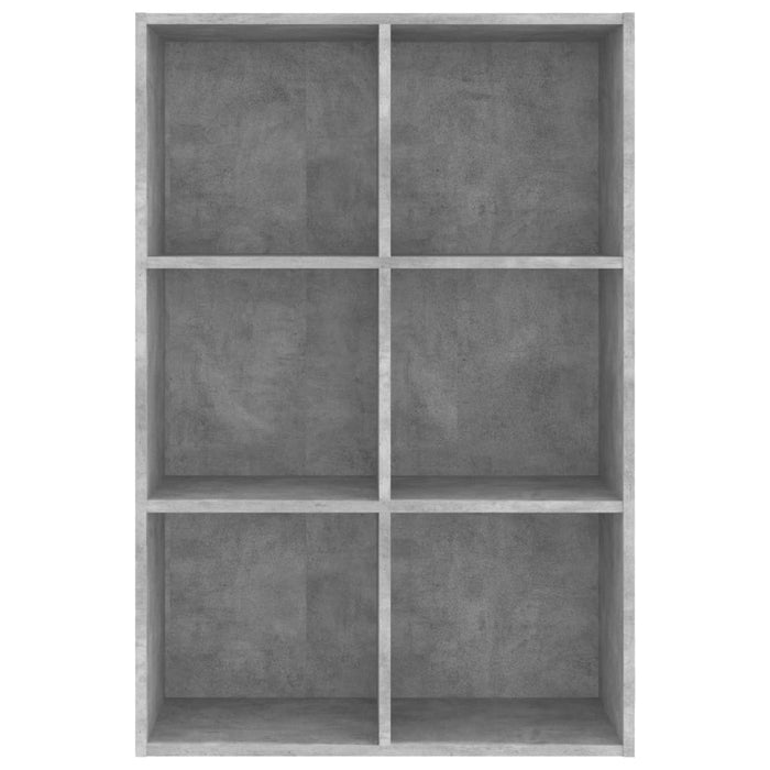Bücherregal/Sideboard Betongrau 66x30x97,8 cm Holzwerkstoff