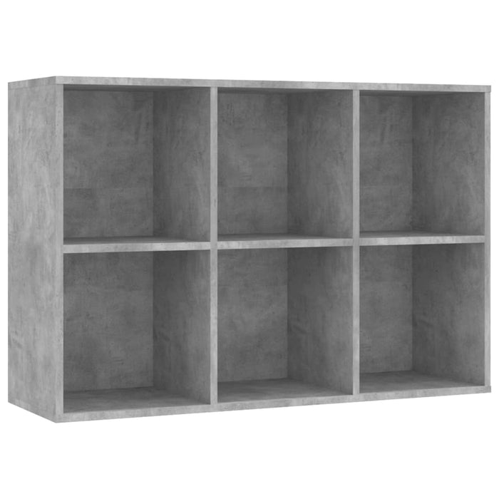 Bücherregal/Sideboard Betongrau 66x30x97,8 cm Holzwerkstoff