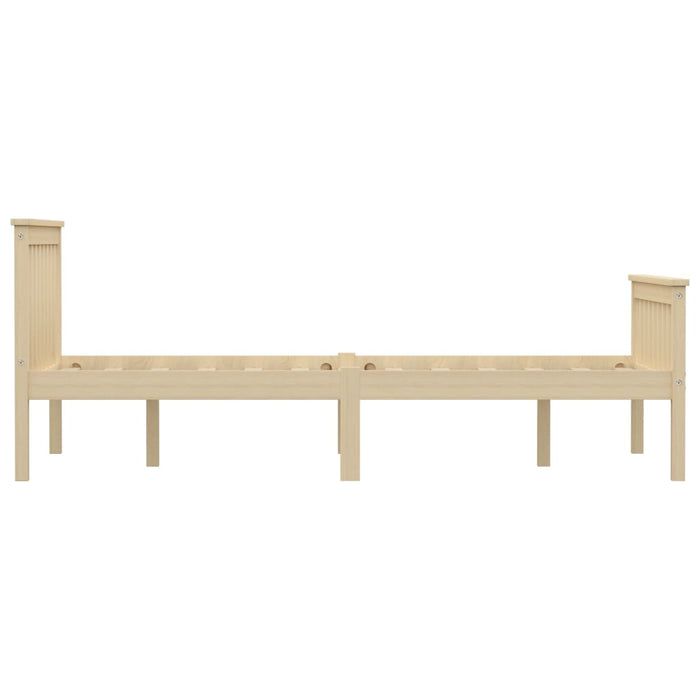 Massivholzbett Helles Holz Kiefernholz 120x200 cm