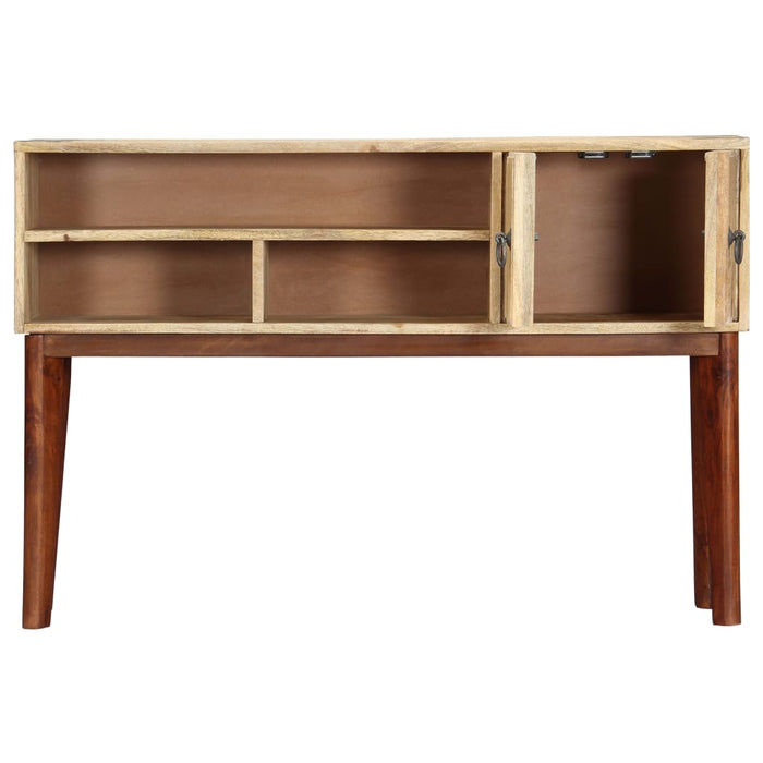 Console table 115 x 30 x 76 cm solid mango wood