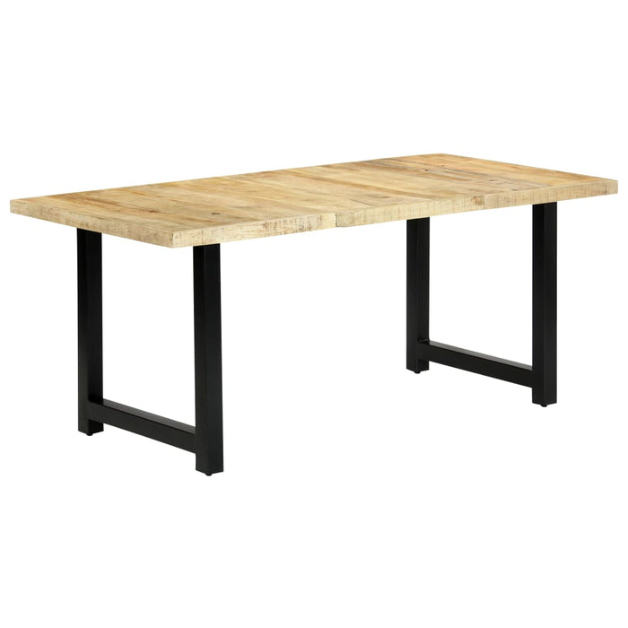 Dining table 180×90×76 cm mango solid wood