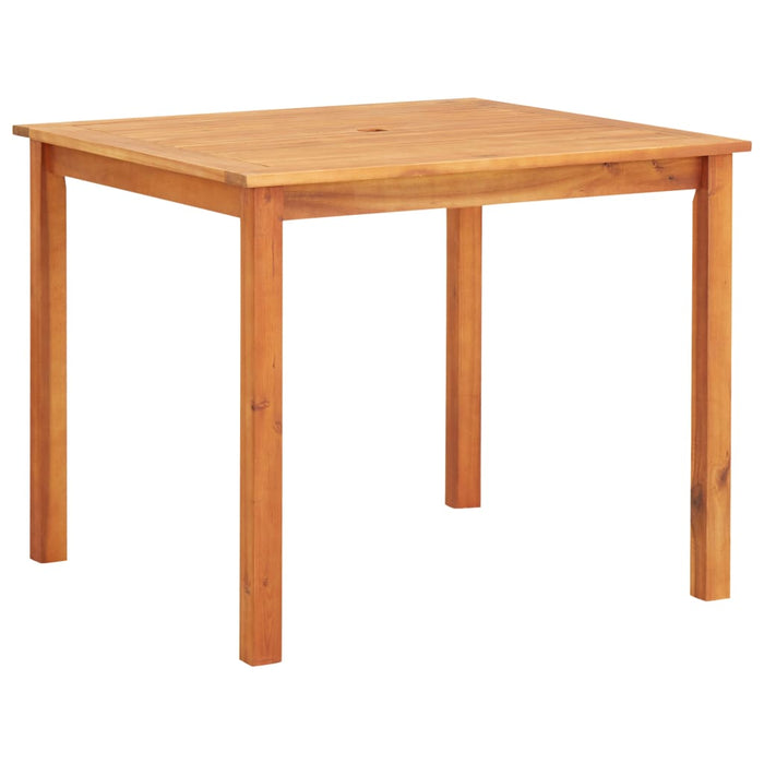 Garden table 88x88x74 cm solid acacia wood