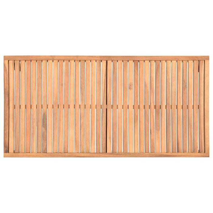 Garden coffee table 110×55×35 cm solid acacia wood