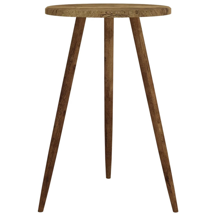 Bistrotisch Dunkelbraun Ø50x76 cm MDF und Eisen