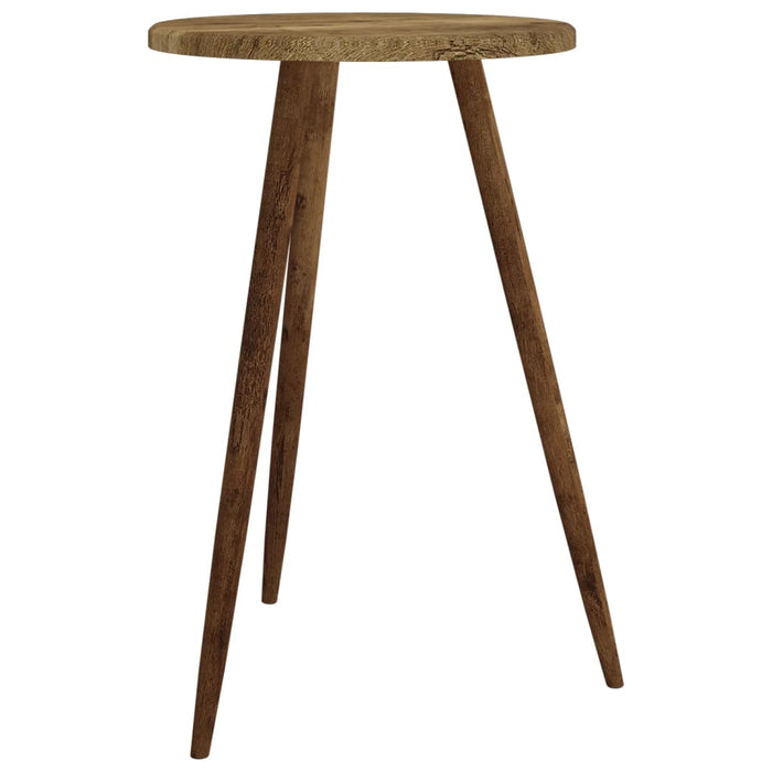 Bistrotisch Dunkelbraun Ø50x76 cm MDF und Eisen