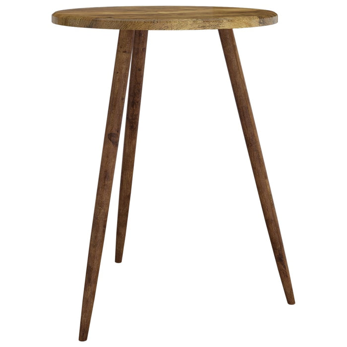 Bistrotisch Dunkelbraun Ø60x76 cm MDF und Eisen