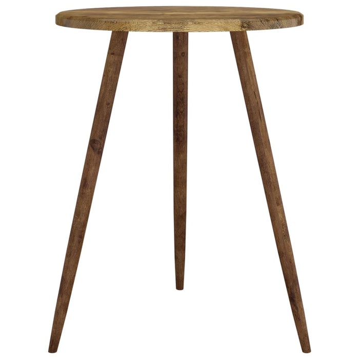Bistrotisch Dunkelbraun Ø60x76 cm MDF und Eisen