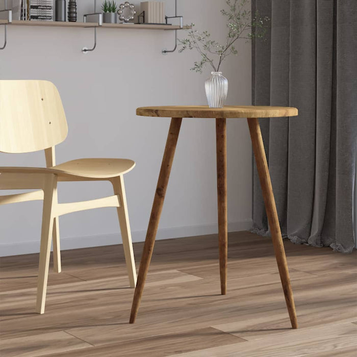 Bistrotisch Dunkelbraun Ø60x76 cm MDF und Eisen
