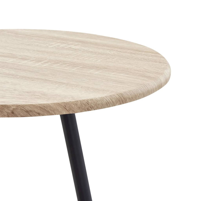 Bar table oak color 60×107.5 cm MDF