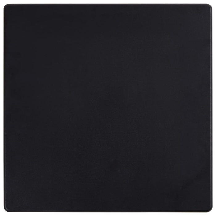 Bar table black 60 x 60 x 111 cm MDF