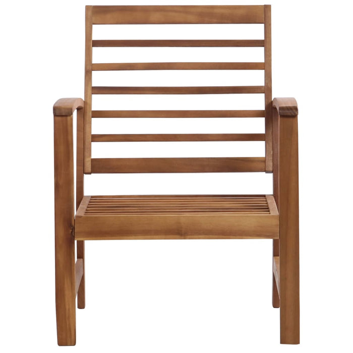 Garten-Lounge-Set 4-tlg. Massivholz Akazie