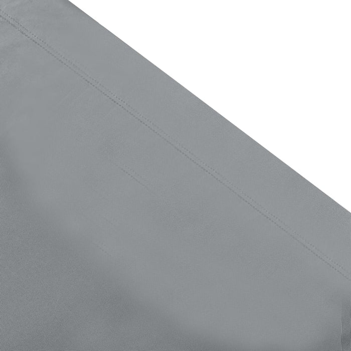 Garten-Sonnenliege mit Sonnendach Grau