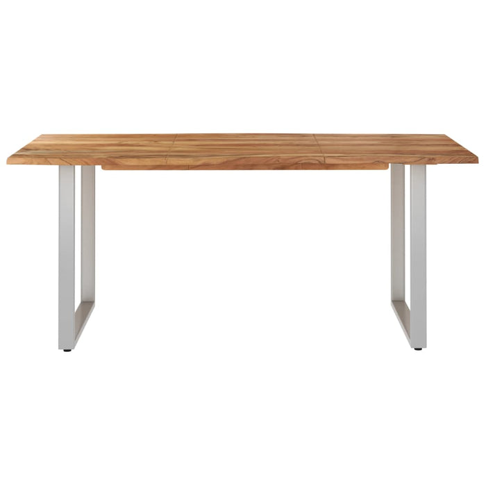 Dining table 180×90×76 cm solid acacia wood