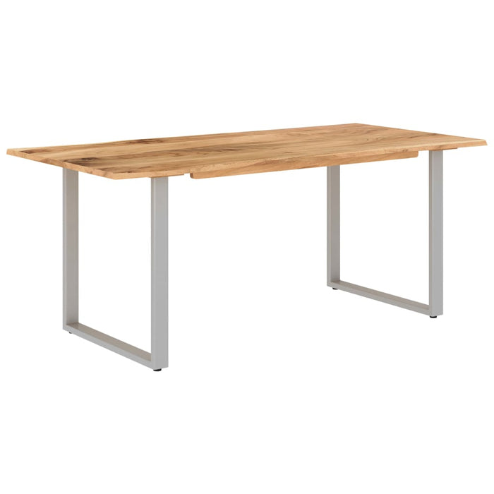 Dining table 180×90×76 cm solid acacia wood