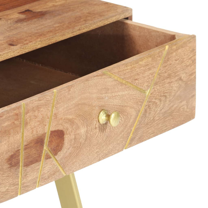 Couchtisch 95x50x42 cm Massivholz Palisander