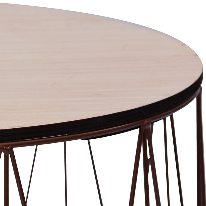 Couchtisch 2 Stk. Kupferfarben