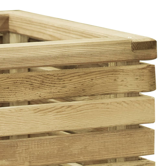 Raised bed 50×50×100 cm impregnated pine wood