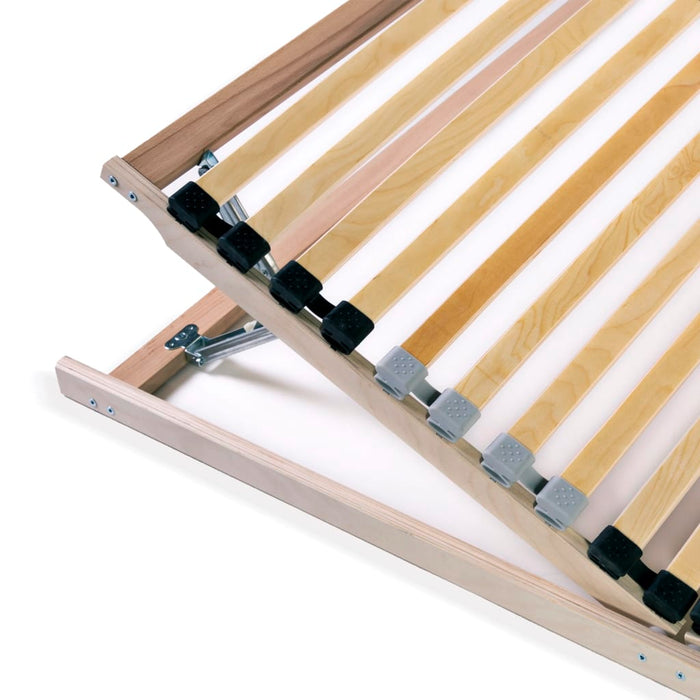 Lattenroste 2 Stk. mit 28 Latten 7 Zonen 90 x 200 cm